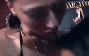 College girls banged in threesome at frat house party