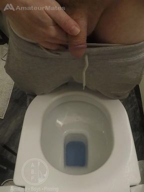 Amateur Boy Caught Pissing at His Friend's House