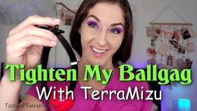 Tighten My Ballgag - TerraMizu - HD 720 MP4