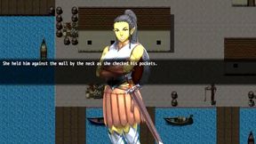 [Gameplay] Kingdom Of Subversion #08 Tall and Sexy Orc Woman Loves Rough Sex Outdoors