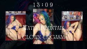 13:09:- Water-Fountain Clown Orgasm