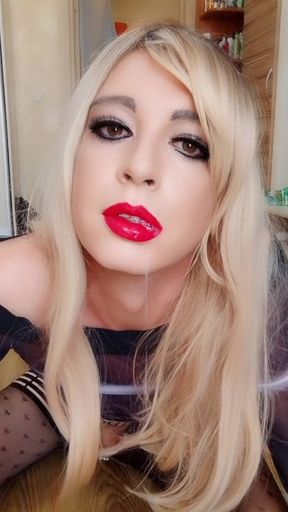 Memorable moment from &quot;Vladasexytrans leaks from anal&quot;