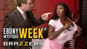 Ebony Mystique Gives Alexis Tae Tips On How To Improve Her Blowjob Technique. It Turns Into A Wild 3some - Hot