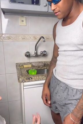 Cuckold Likes to See His Wife Giving It to a Well-endowed Black Man and Participates