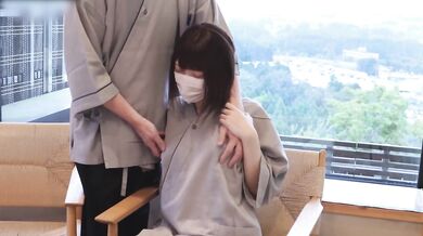 【素人】絶景!?貸切露天風呂での野外フェラ＆生SEX 素人カップル/美少女/色白美乳/中出し/フル動画(23分)/일본여대생과질내사정섹스