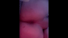 Transgender beauty gets ass stretched and fistied