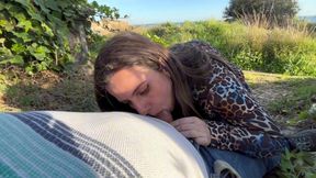 mamada en publico en la playa y bano pulico