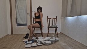 I Sit With Plates