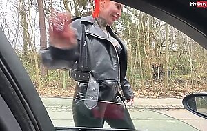 German MILF stepmom gets picked up & fucked hard in pussy doggystyle - MyDirtyHobby German sex