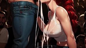 Sexy Suicide Girls Get Fucked &amp; Fondled in a Mosh Pit