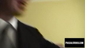 UK beauty with big boobs enjoys a fiery spanking session