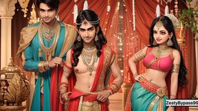 First Night of a newly married desi beautiful girl with addicted husband