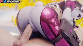 Overwatch 2 Widowmaker Riding Cock Like She Needs It