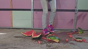 Chrissy nike shox watermelon smash