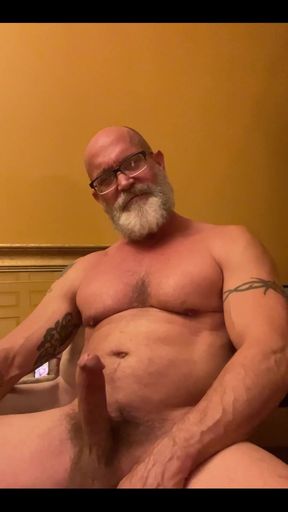 I Got a Video Request From a Fan, so I Sat Down and Showed Him My Big Daddy Cock, Stroked It Out for Him, and Blew a Big Load