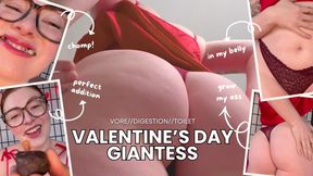 Valentine's Day Giantess Vore & Toilet