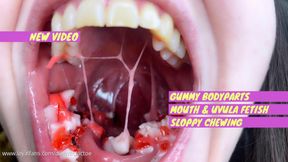 Sweet and sloppy gummy devouring