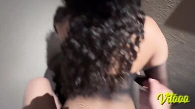 Girlfriend’s sexy surprise ends with my load deep inside her tight ass