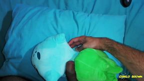 fucking my bulbasaur plush until i cum all over it - camilo brown