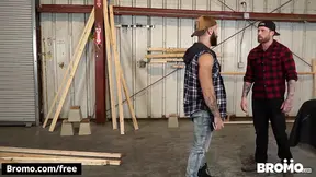 The Lumber Yard, Scene 1 featuring Jordan Levine and Teddy