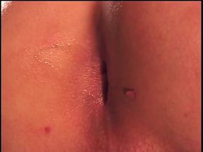 Blonde boy gets his tight ass fucked hard by a manly dude in a bar