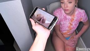 Dixie Lynn - Stepsis Caught Masturbating, Fucked in Bathroom