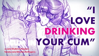 GF GIVES INTENSE FACE FUCKING BLOW JOB WITH DIRTY TALK - ASMR EROTIC AUDIO ROLEPLAY