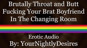 Destroying Your Bratty Twink's Ass In Public (Blowjob) (Rough Anal) (Erotic Audio For Men)