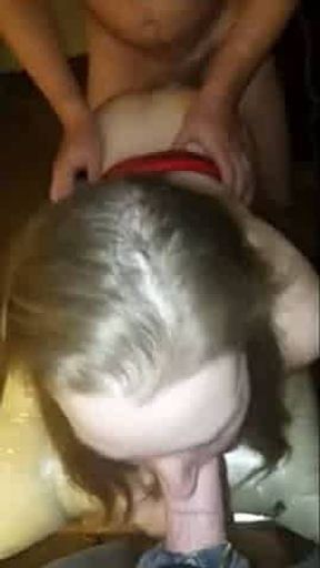 First threesome for young wife