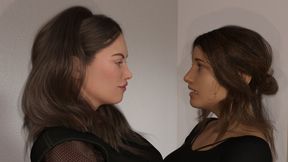 How I Became a Female - Girlfriend Kisses & Step Mom Will Help?