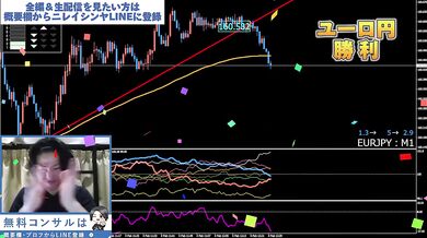 【初見殺し】素人が見たら絶対ハマる…プロのFXトレード125連勝生配信切抜き（2025年2月4日）