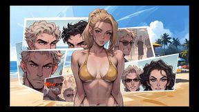 my new girlfriend [ taboo hentai game ] ep.25 jiggling stepsis butt in sexy bikini !