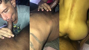 Pica preta é muito bom, mamei e sentei gostoso no mavambo negão