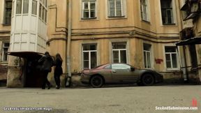 ”Men bound & Double penetration screwed tourist”