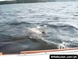 Amateur sex on the yacht