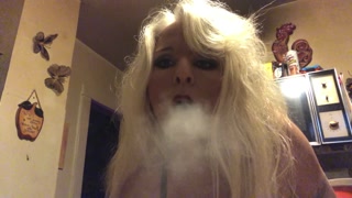 Horny milf dances, shows off, and smokes for you. Want some?