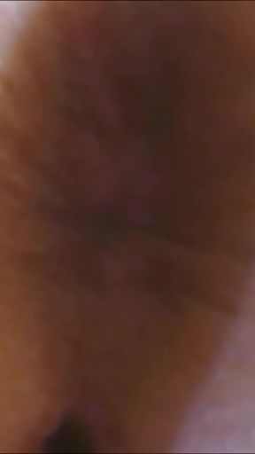 Bum Winking & Ass Spreading Extreme Closeup Ass & Pussy Play