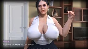 CURVY COUGARS STREET - Sex Game with busty big ass mature fucking