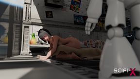 Nexus-3 Orbit Seduction - What Will Happen When His Dick Is in Her Ass and Pussy?