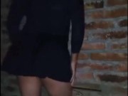 trans se toca en casa Abandonada