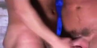 Guys fuck in bar bathroom