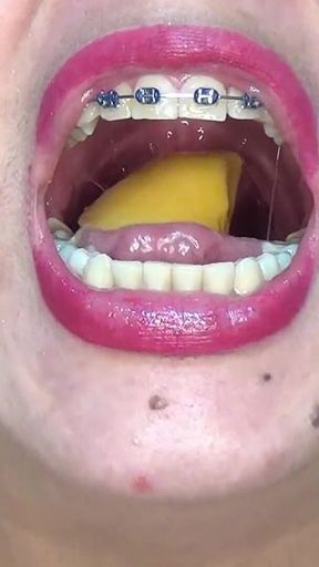 I Swallowed Huge Chunks of Peach