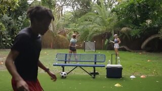 Mimi Monet looks cute and rides hard cock in public