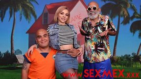 Sexmex featuring Nicole Zurich's big cock smut