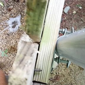 Guy Next Door Long Piss Outdoors