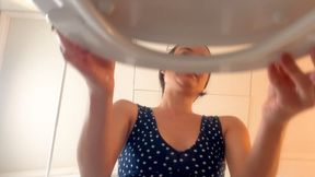 Pov you are a human toilet
