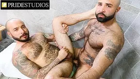 Hairy Hun Julian Torres Takes On a Horny Crowd — Pride Studios Creamfest 18+