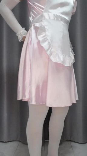 Sissy Kanisa Crossdresser Maid Service Part 2 Dress up