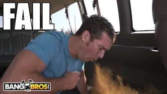 Sean Lawless turns a failed cinnamon challenge into wild bus sex with his eager partner