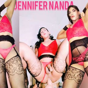 Jennifer Nanda trans, anal video, dildos